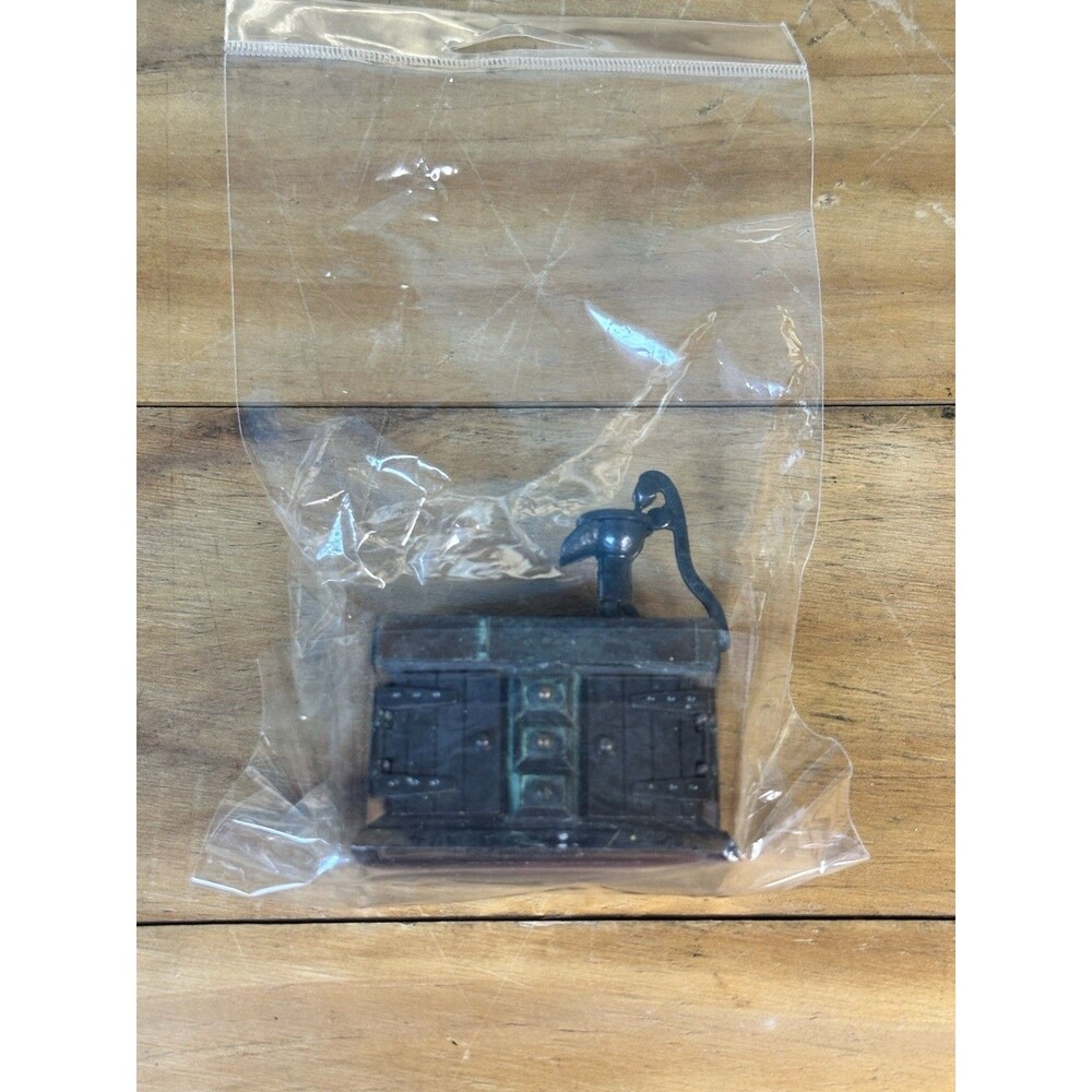 Vtg Durham Industries Die Cast Miniature Sink w/Pump, Doors Open #52 Dollhouse